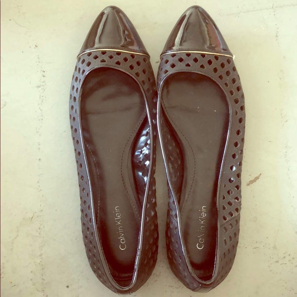 Calvin Klein size 8 flats